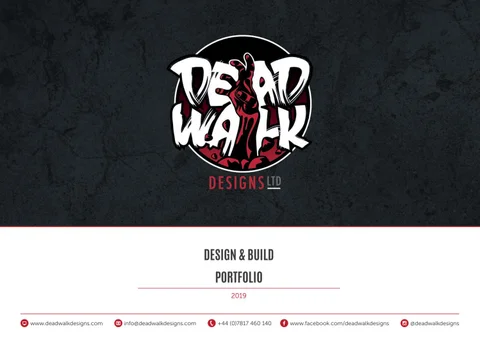 Dead Walk Designs LTD - Design × Build Portfolio (2019)