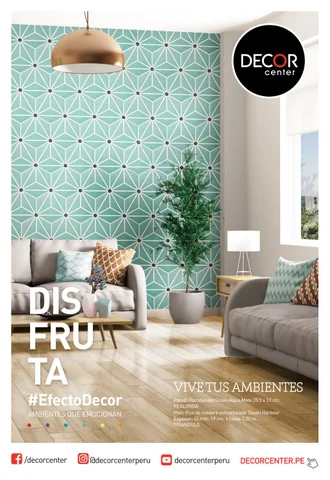 ENCARTE DISFRUTA : VIVE TUS AMBIENTES