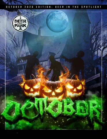 October 2026 版 : Deer in the 射灯