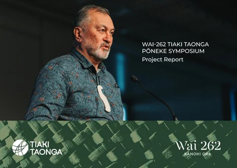 WAI-262 Tiaki Taonga Pōneke Symposium