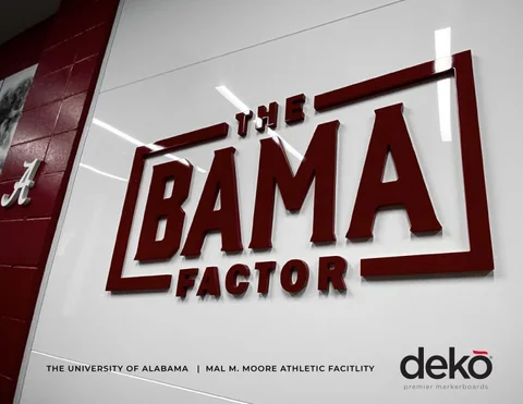 deko markerboards - University of Alabama