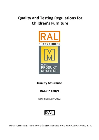 RAL-GZ 430 9 Childrens 家具 2022