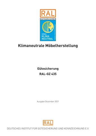 Klimaneutrale Möbelherstellung