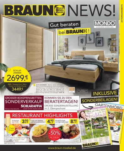 Oberbadisches Verlagshaus Georg Jaumann GmbH & Co.KG 家具目录 · 家具 Braun