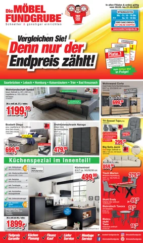 Die Möbelfundgrube Prospekt KW 19