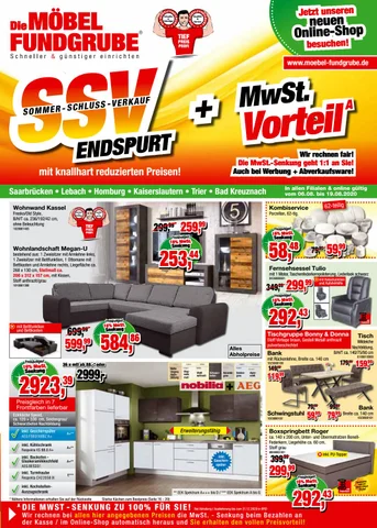 Die Möbelfundgrube Martin Eckert GmbH 家具目录 · Die Möbelfundgrube ProspekKW 32