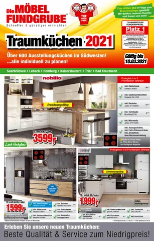 Die Möbelfundgrube Martin Eckert GmbH 家具目录 · Die Möbelfundgrube Küchenkatalog KW01