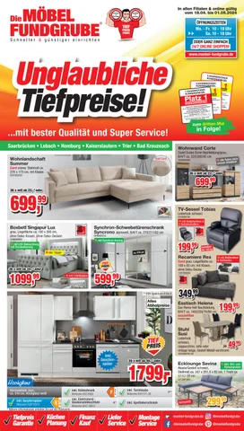 Die Möbelfundgrube Martin Eckert GmbH 家具目录 · Die Möbelfundgrube KW 16