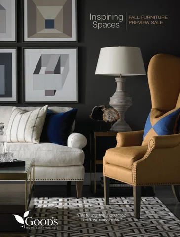 Inspiring Spaces: Fall 家具型录 For Good's 家居 Furnishings