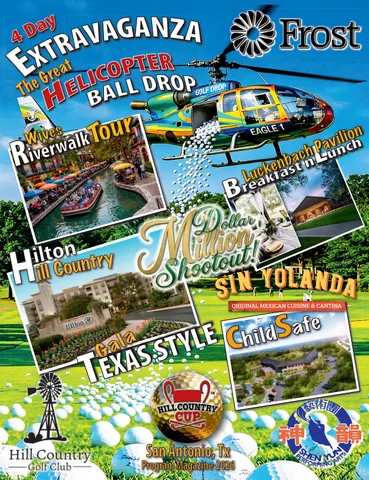 Hill Country Golf Club Helicopter Ball Drop