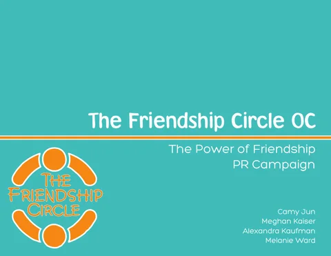 The Friendship Circle OC - Public Relations Campaign
