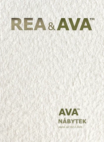REA & AVA REA a AVA, CZ 家具目录 nábytku AVA, 1/2024