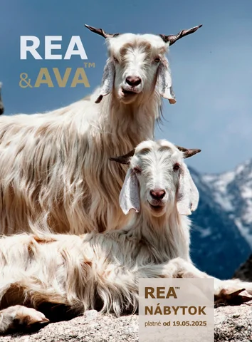 REA × AVA, SK 家具目录 nábytku REA , 1/2025