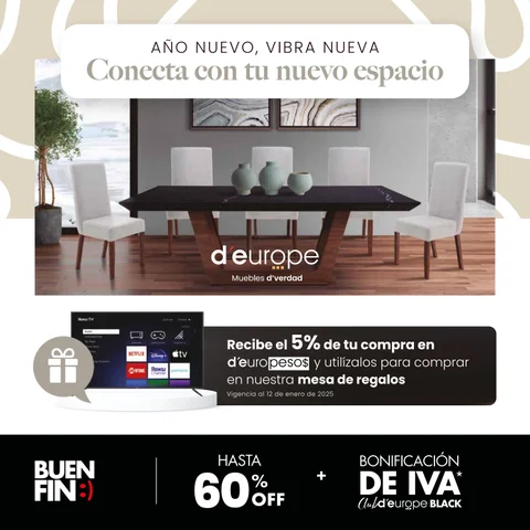 Deurope Muebles 家具目录 Muebles que Conectan Contigo
