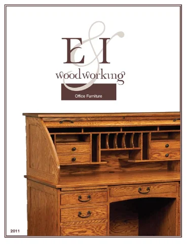 E & G Amish Furniture 2011 E × I Woodworking 家具目录 / Desks × File Cabinets /