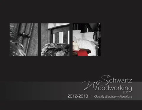 E & G Amish Furniture 2012 - 2013 Schwartz Woodworking 家具目录 / Bedrooms /