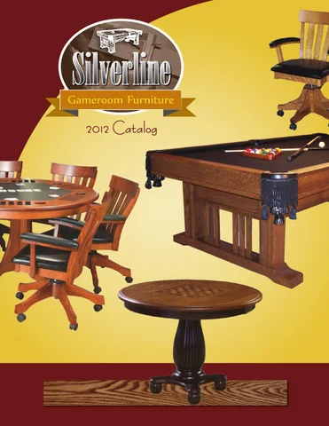 E & G Amish Furniture 2012 Silverline 家具目录 / Game Room /