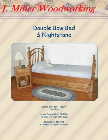 E & G Amish Furniture 2013 J. Miller Woodworking 目录 / Childrens 家具 /