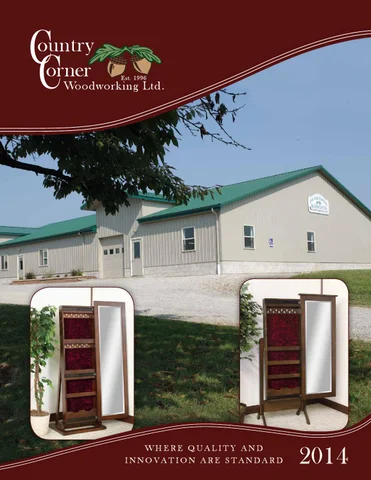 E & G Amish Furniture 2014 Country Corner 家具目录 / Mirrors /