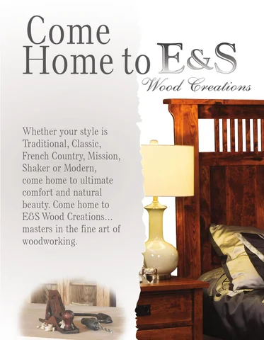 E & G Amish Furniture 2014 E&S 实木 Creations 家具目录 / Bedrooms /