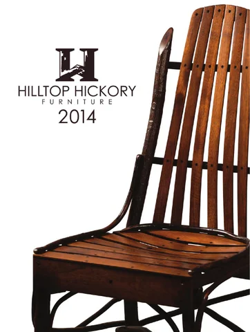 E & G Amish Furniture 2014 Hilltop Hickory 目录 / 乡村 Hickory 家具 /