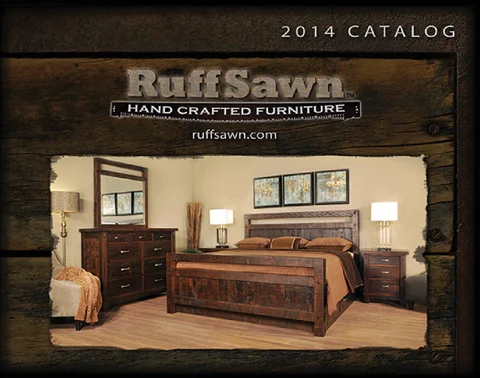 E & G Amish Furniture 2014 Ruff Sawn 卧室 家具目录 ( Schlabach Country Timbers ) /