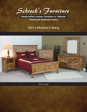 E & G Amish Furniture 2014 Schrocks 家具目录 / Bedrooms /