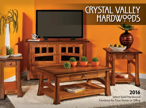 E & G Amish Furniture 2016 水晶 Valley Hardwoods 餐边柜 目录 /