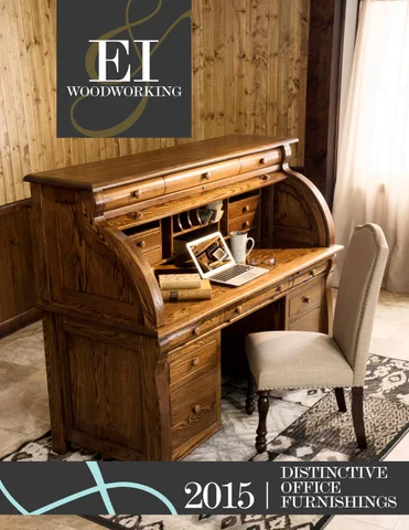 E & G Amish Furniture 2016 E&I Woodworking 书柜 目录 / Bookcases /