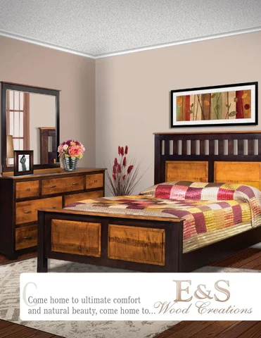 E & G Amish Furniture 2016 E&S 实木 Creations 家具目录 / Bedrooms /
