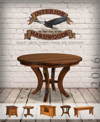 E & G Amish Furniture 2016 室内 Hardwoods 餐桌 目录 / Dining /