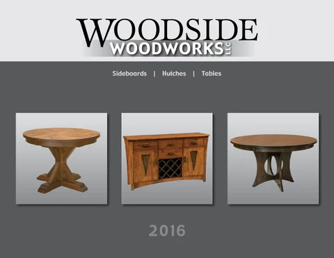 E & G Amish Furniture 2016 Woodside Woodworks Tables 家具目录 / Tables /