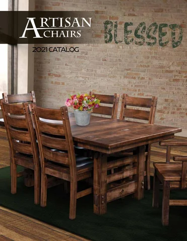 E & G Amish Furniture 家具目录 · Artisan Chairs 2021 - E&G Amish 家具