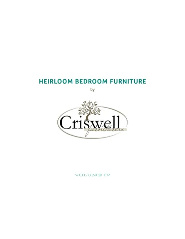 E & G Amish Furniture 家具目录 · Criswell 家具 2021 - E&G Amish 家具
