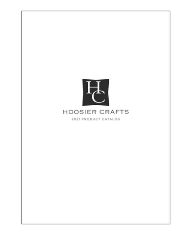 E & G Amish Furniture 家具目录 · Hoosier Crafts 2021 - E&G Amish 家具