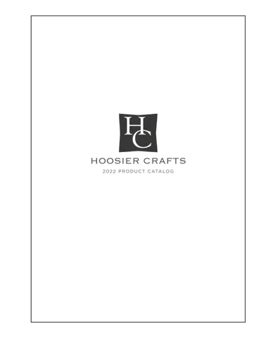 E & G Amish Furniture 家具目录 · 2022 Hoosier Craft - E&G Amish 家具