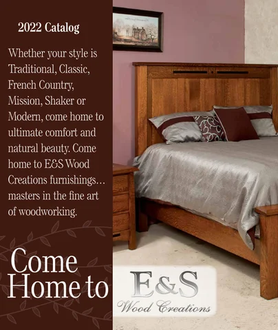 E & G Amish Furniture 家具目录 · 2022 E&S 实木 Creations - E&G Amish 家具