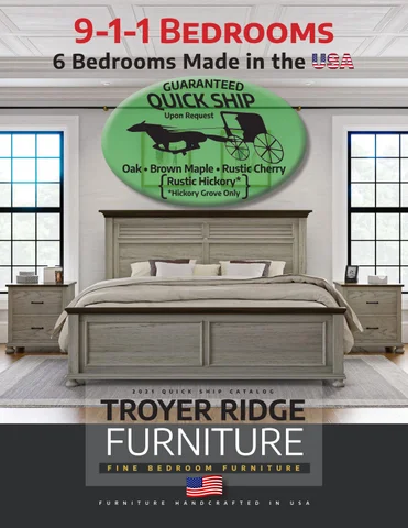 E & G Amish Furniture 家具目录 · Quickship Troyer Ridge E&G Amish 家具