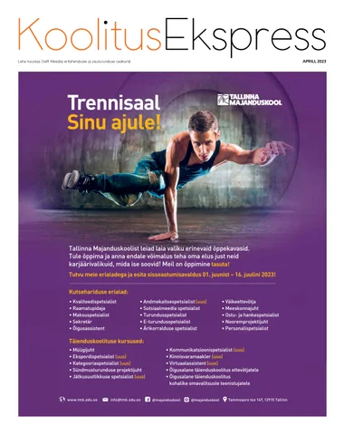 Koolitus Ekspress / Firmapeo Ekspress (Aprill 2023)