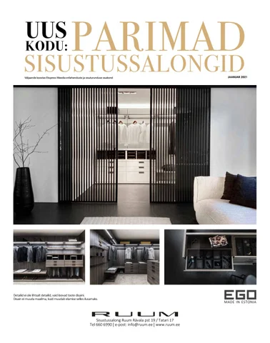 Eesti Ekspress 家具目录 · UUS KODU: Parimad sisustussalongid (jaanuar 2021)