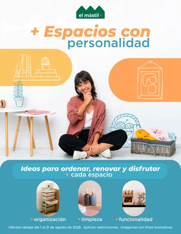 + Espacios con Personalidad Suplemento Agosto 2026