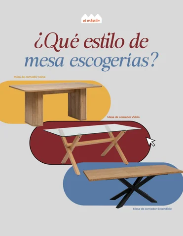 El Mástil 家具目录 · Catálogo 德文 Mesas