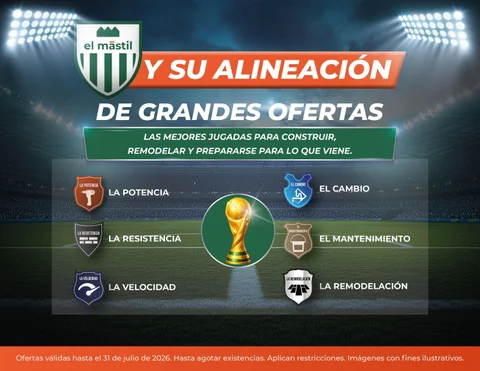 El Mástil y su alineación 德文 grandes ofertas Suplemento Junio-Julio 2026