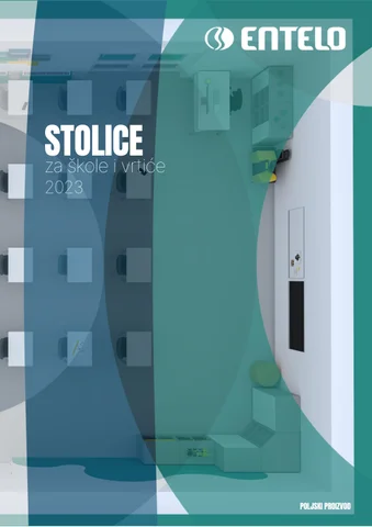 ENTELO 2023 HR - Stolice za škole i vrtiće