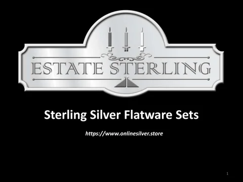 Sterling Silver Flatware