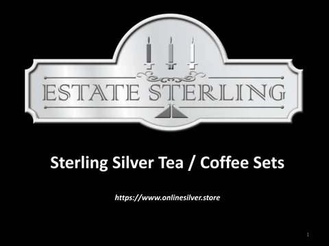 Sterling Silver Tea Coffee Sets