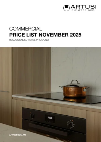 Artusi 商用 PL – RRP only November 2025