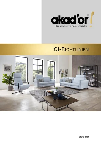 CI Richtlinie Akador 金色