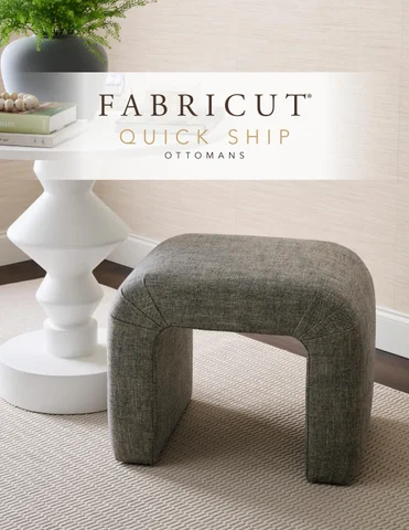 Quick Ship Ottoman 家具型录