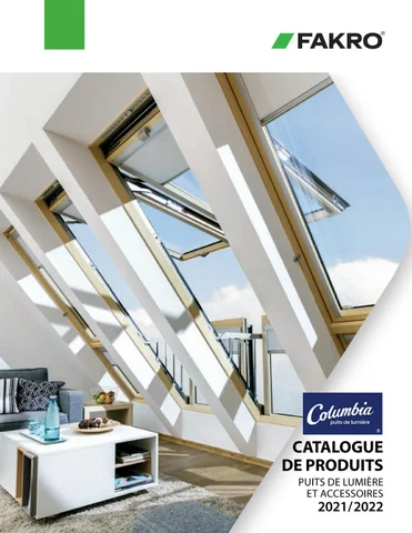 FAKRO 家具目录 德文 produits - Puits 德文 lumière et accessoires Canada